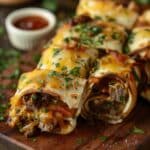 French Dip Tortilla Roll Ups