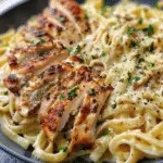 Creamy Chicken Garlic Parmesan Pasta