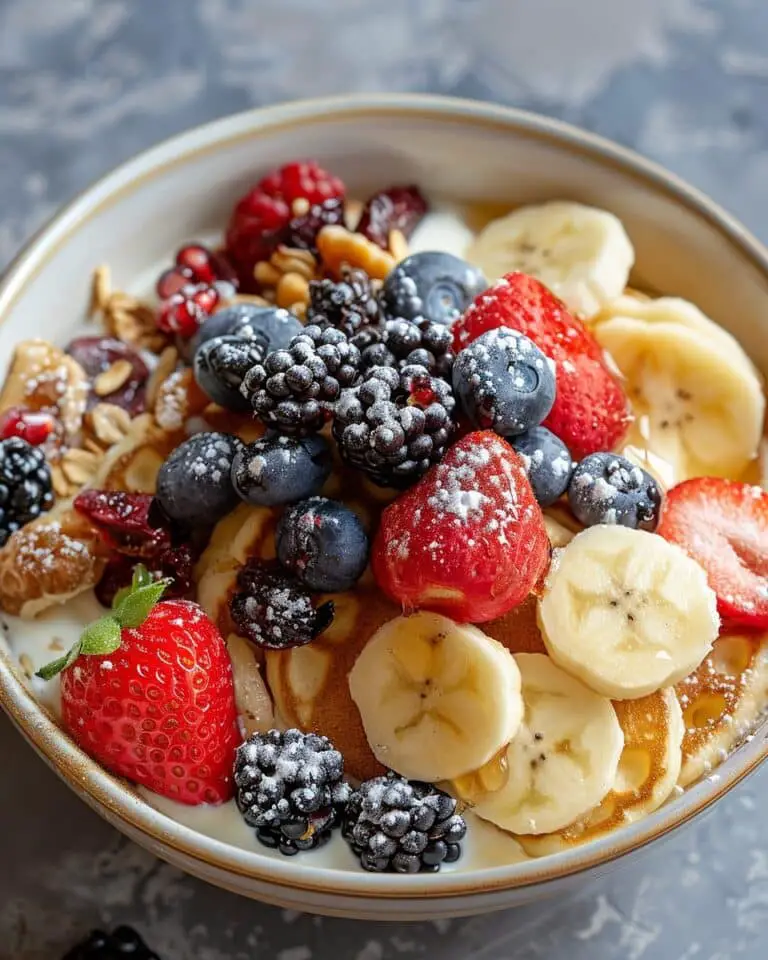 Mini Pancake Cereal Bowl