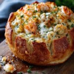 Stuffed Seafood Bread Bowl