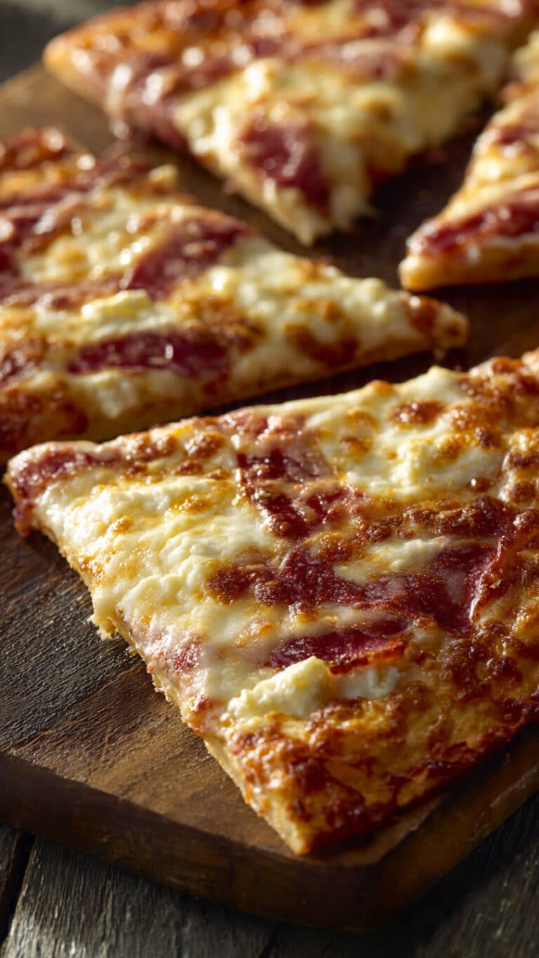Crispy Cottage Cheese Pizza Shards