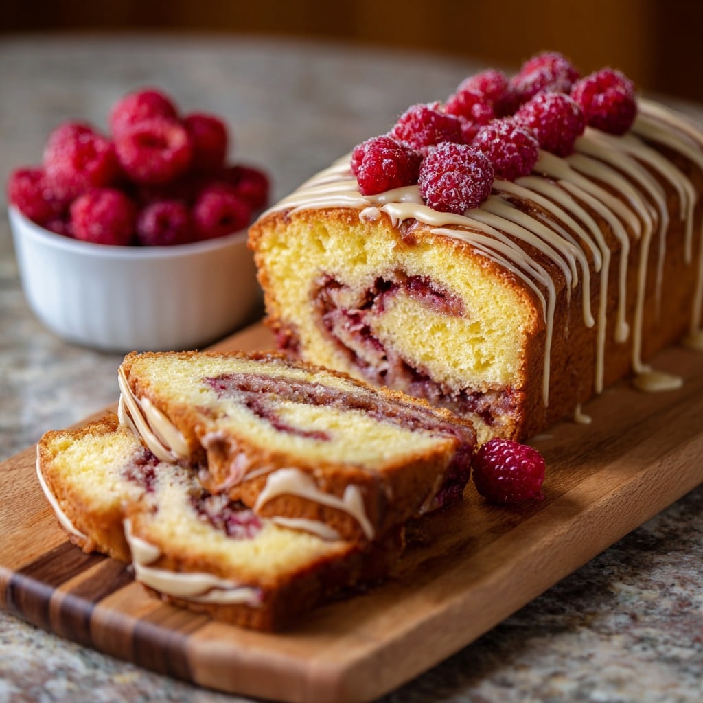 Raspberry Swirl Brioche Loaf