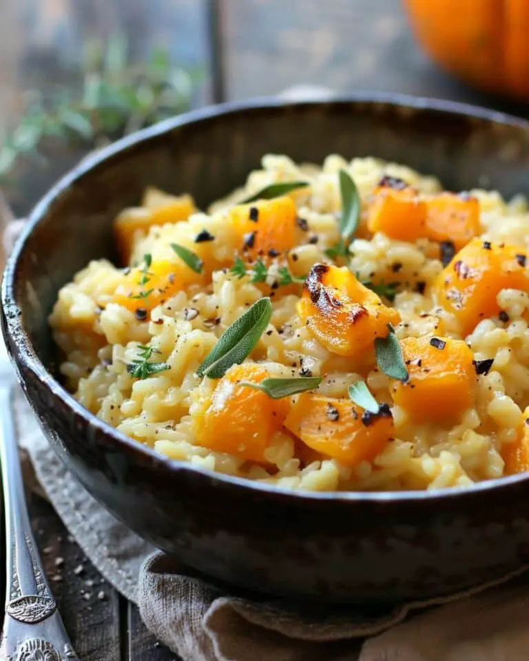Creamy Roasted Butternut Squash Risotto