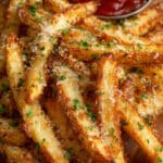 Air Fryer Garlic Parmesan Fries