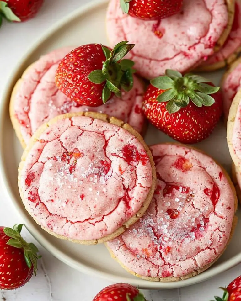Strawberry Cookies