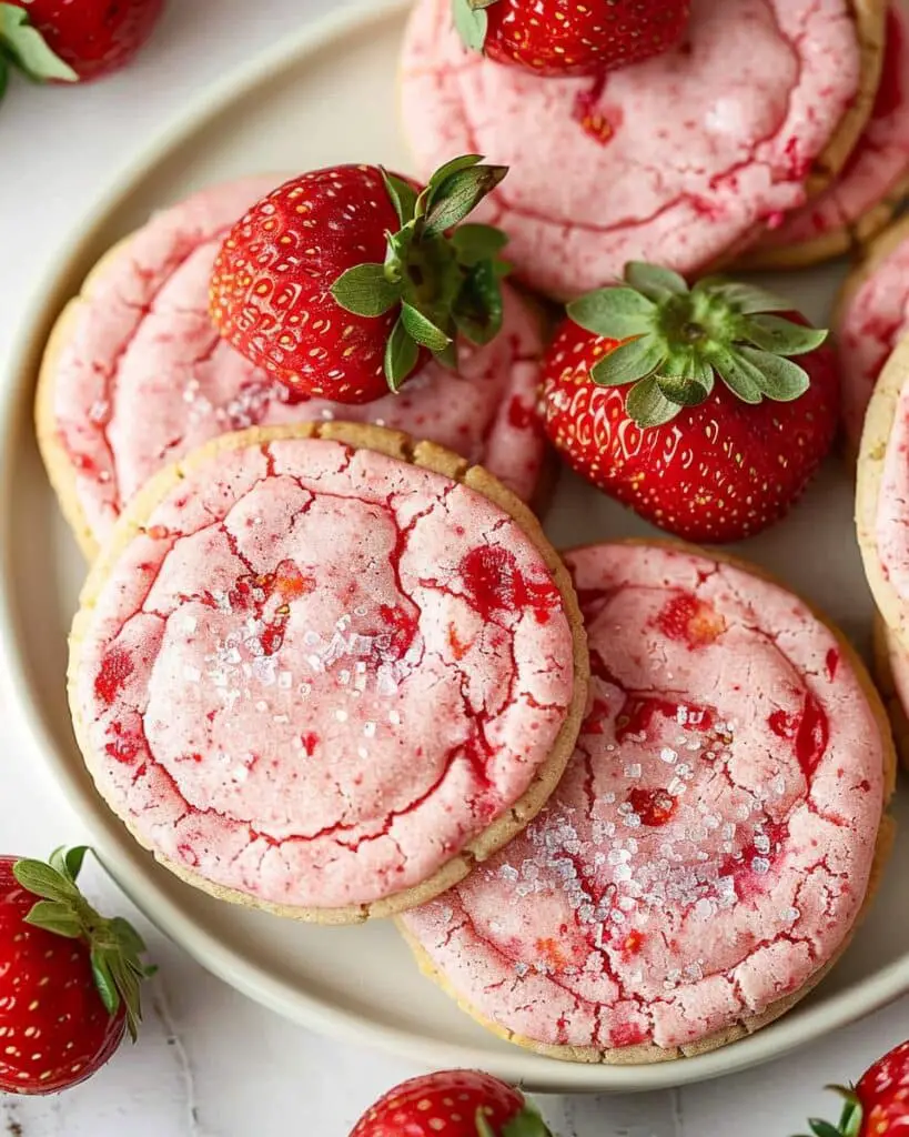 Strawberry Cookies