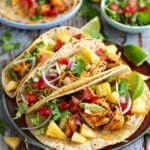 Pineapple Chicken Tacos