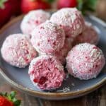Strawberry Cheesecake Protein Balls