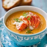 Seafood Bisque with Crab, Shrimp, and Lobster