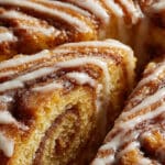 Giant Cinnamon Roll Cake