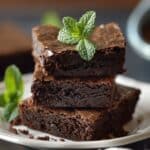 Perfect Mint Brownies