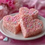Heart-Shaped Rice Krispie Treats