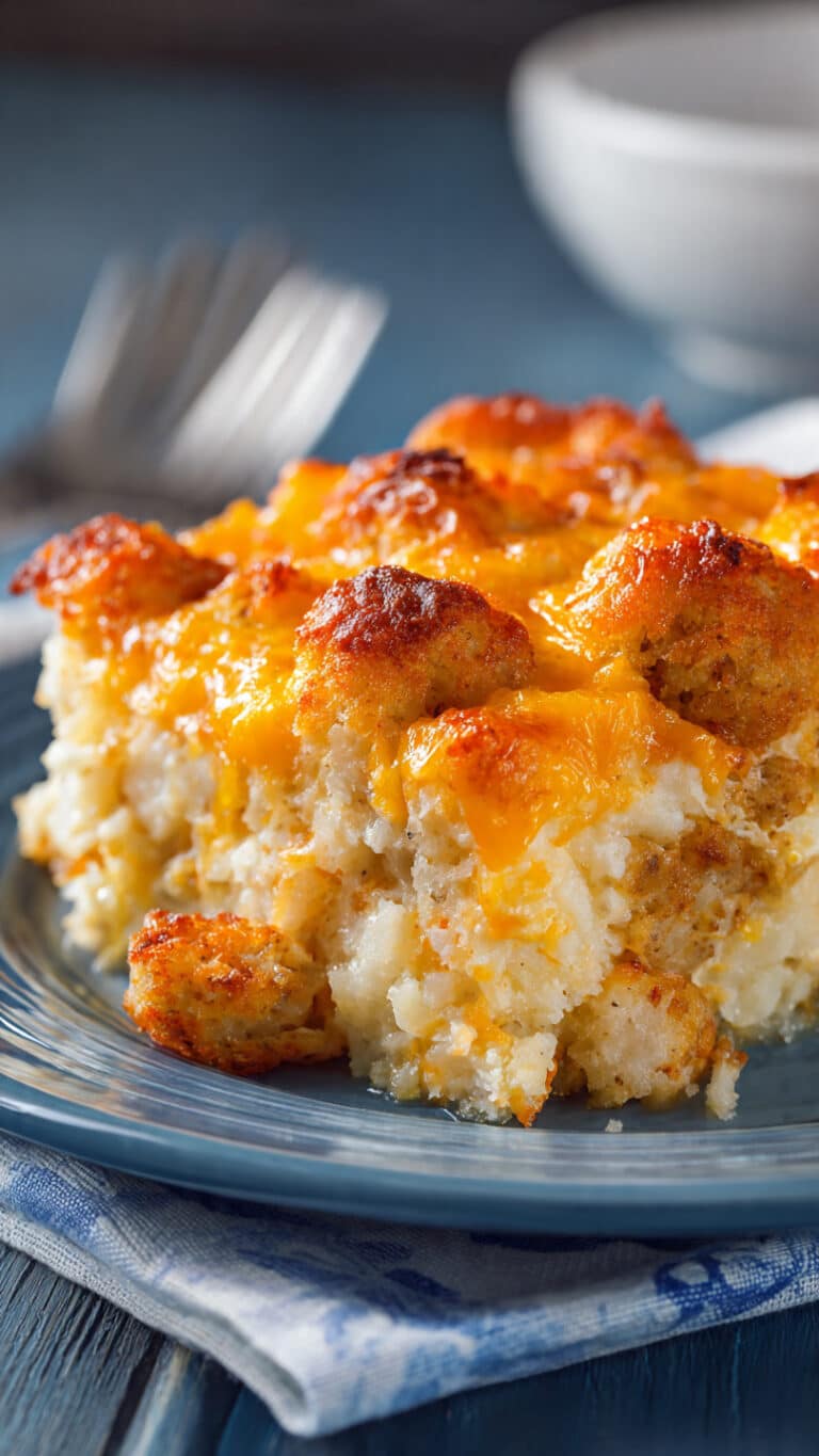 Simple and Delicious Tater Tot Casserole