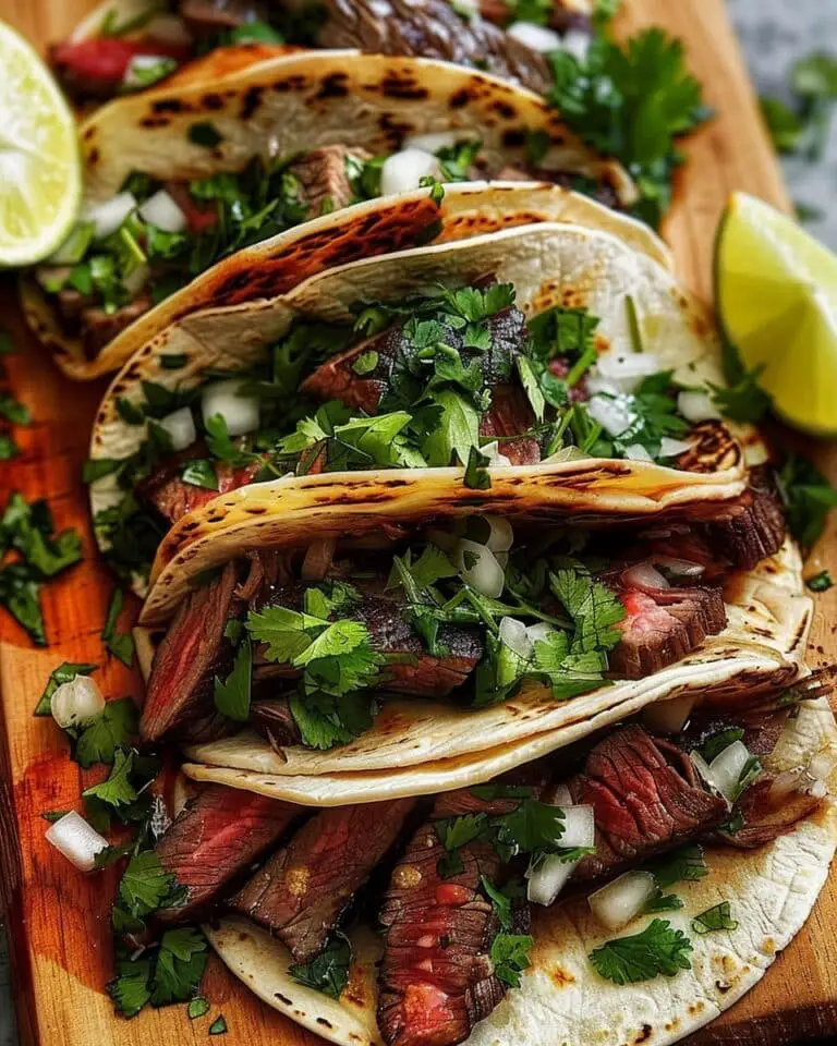 Steak Tacos with Lime & Cilantro