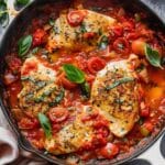 Healthy Chicken Pomodoro Skillet