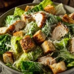 Healthy & Delicious Turkey Caesar Salad