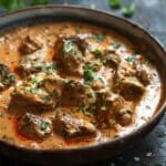 Beef in Creamy Paprika Sauce