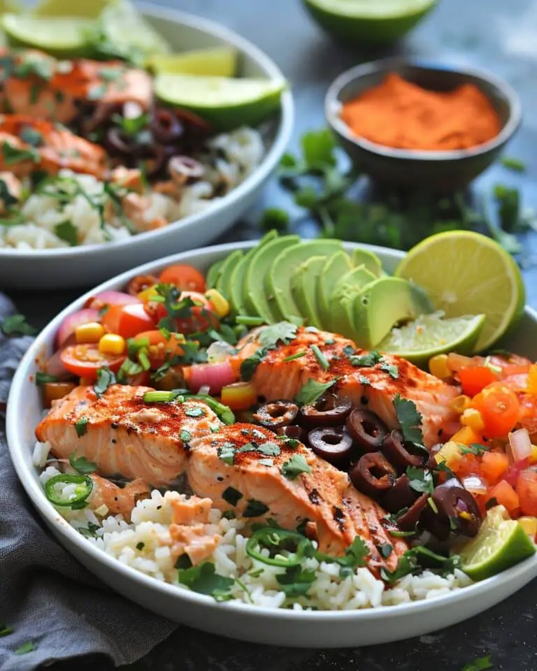 Chipotle Salmon Bowls
