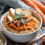 10-Minute Apple Carrot Oatmeal