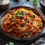 Spicy Garlic Chilli Noodles