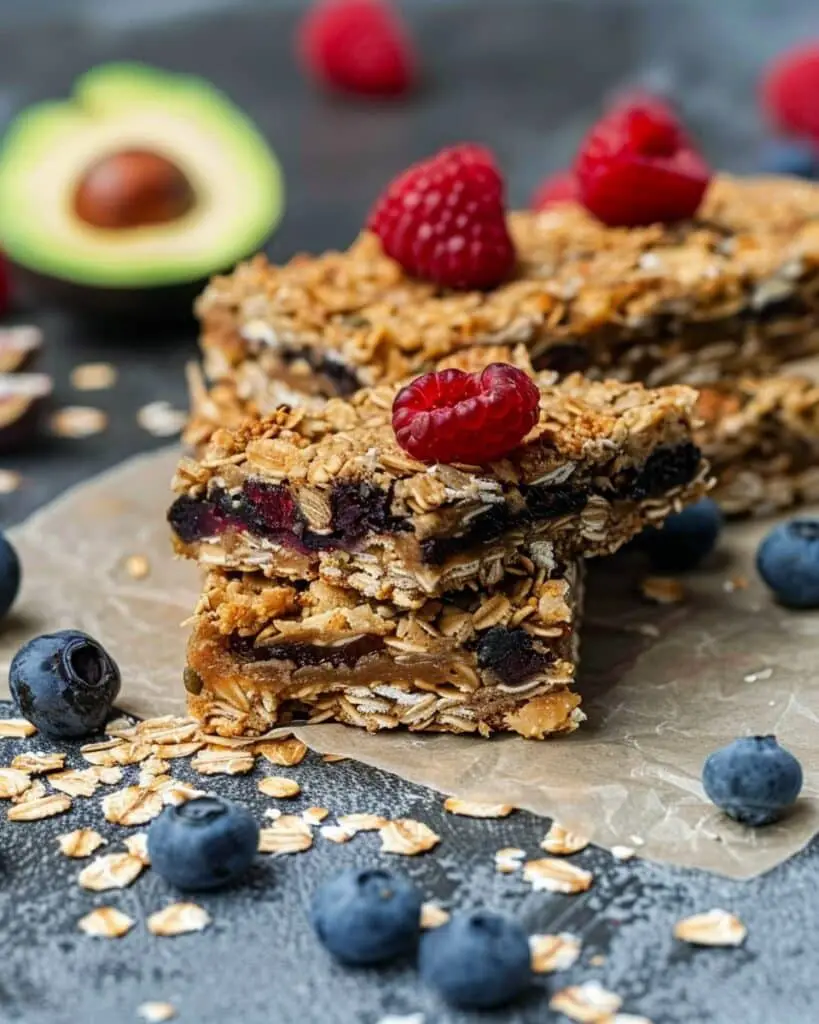 Healthy Oatmeal Bars Breakfast