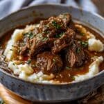 The Best Slow Cooker Beef Manhattan