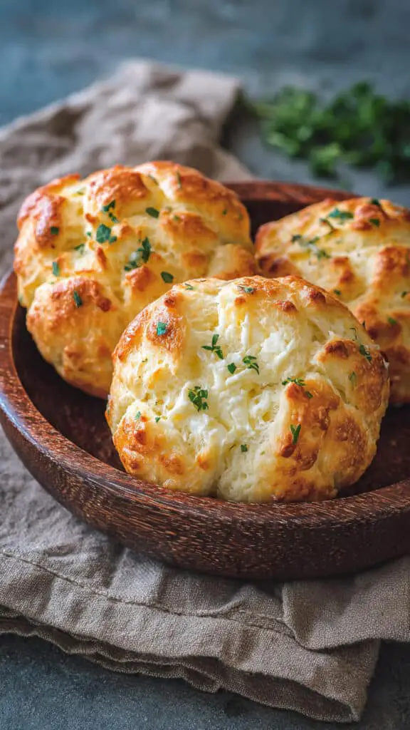 Soft & Fluffy Cottage Cheese Garlic Rolls