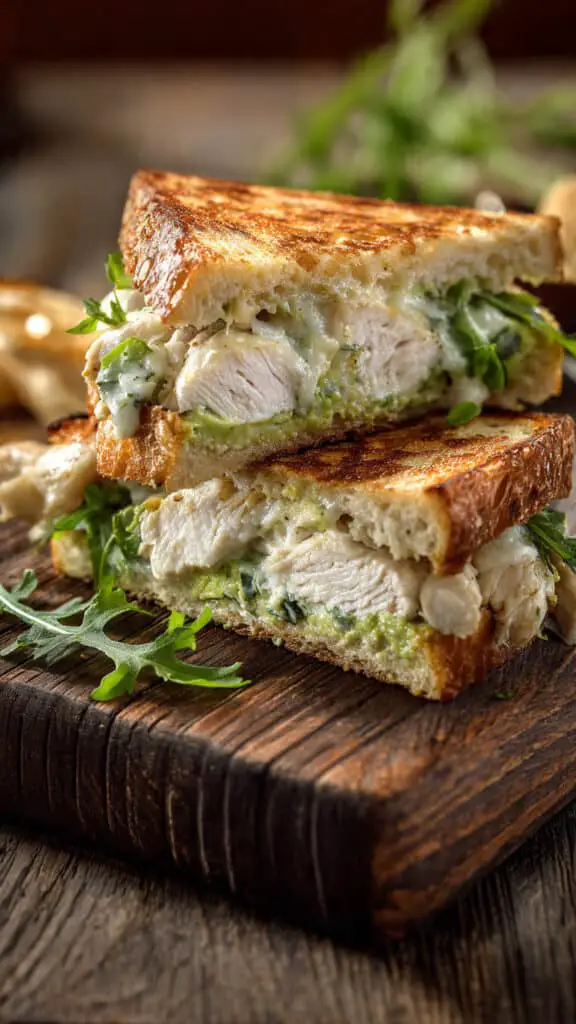 Chicken Avocado Melt Sandwich