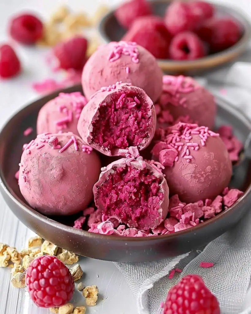 Raspberry Truffles