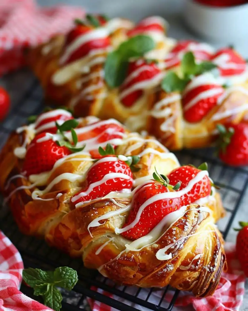 Quick & Easy Strawberry Danish
