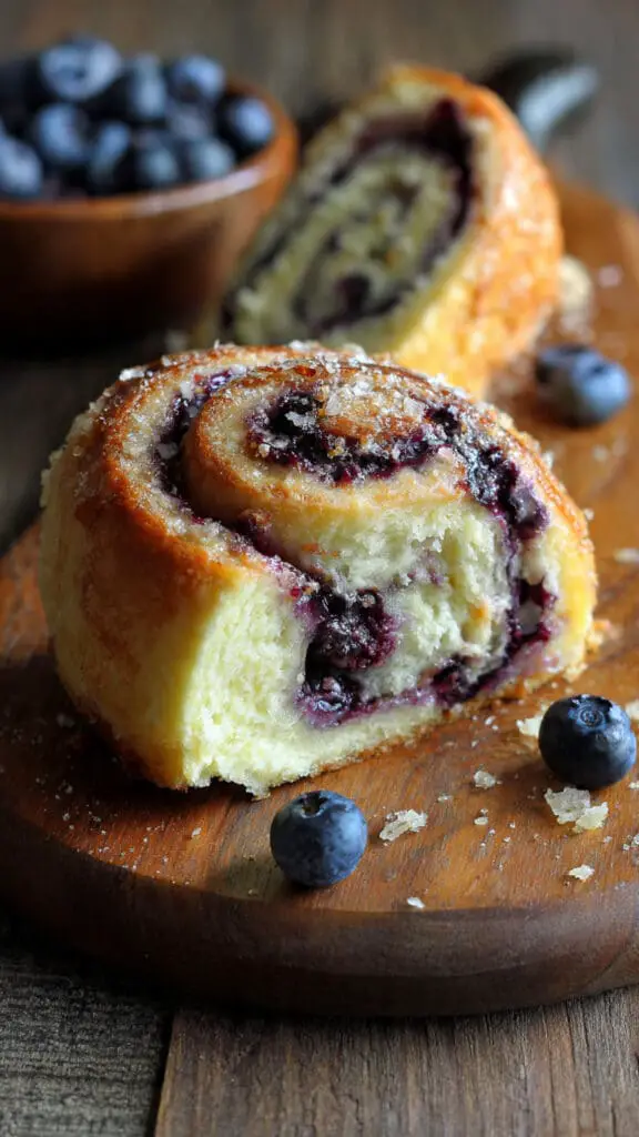 Blueberry Cheesecake Rolls