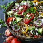 Mediterranean Lentil Salad