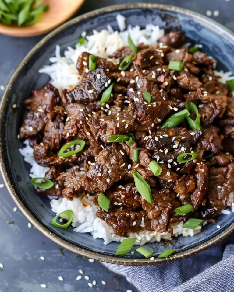 Authentic Korean beef bulgogi