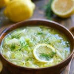 Lemon Dill Cabbage Soup
