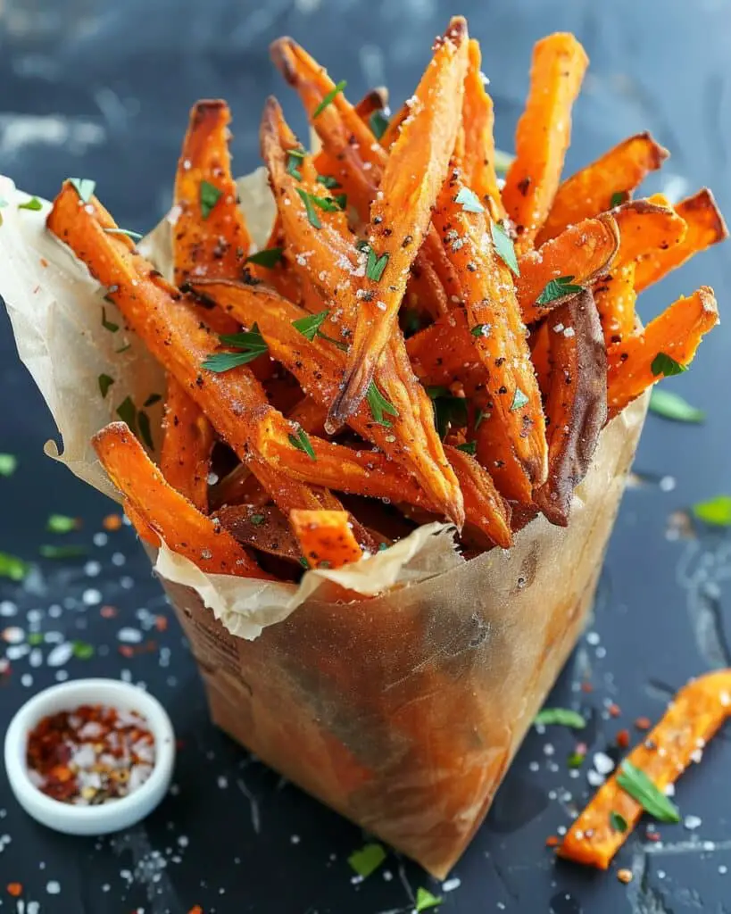 Crispy Oven Baked Sweet Potato Fries