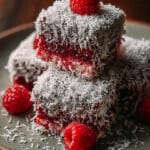 Raspberry Lamingtons