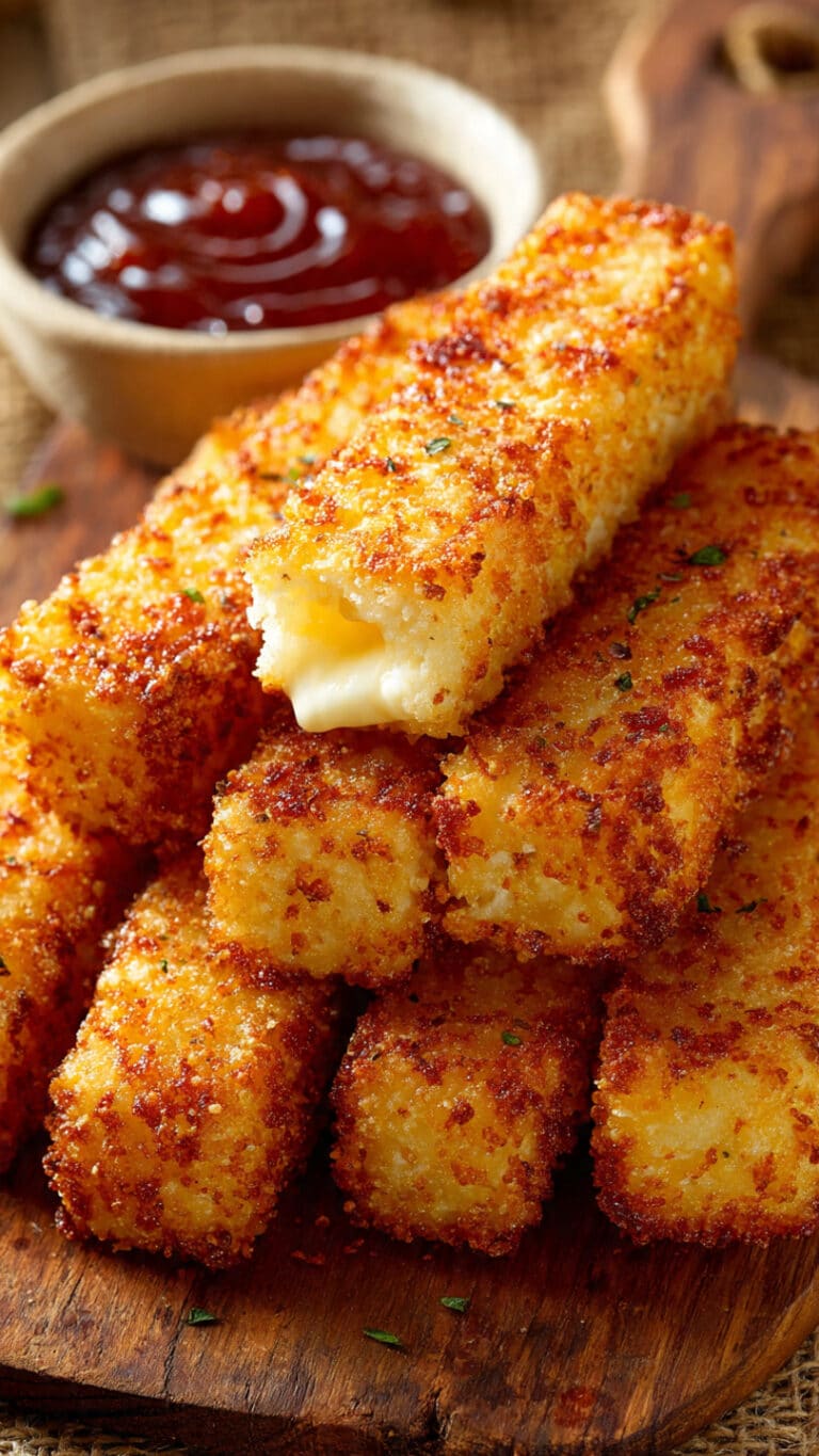 2-Ingredient Cottage Cheese Cheese Sticks
