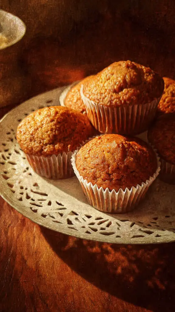 Spiced Pear Muffins