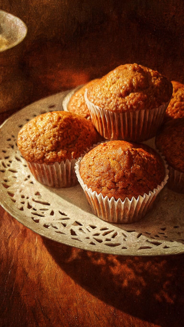 Spiced Pear Muffins