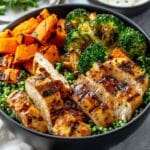 Easy & Healthy Chicken and Sweet Potato Bowls