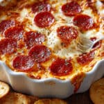 Cheesy Baked Pizza Dip