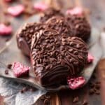 Chocolate Peanut Butter Heart