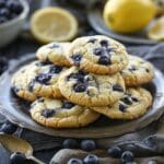 Irresistible Lemon Blueberry Cookies