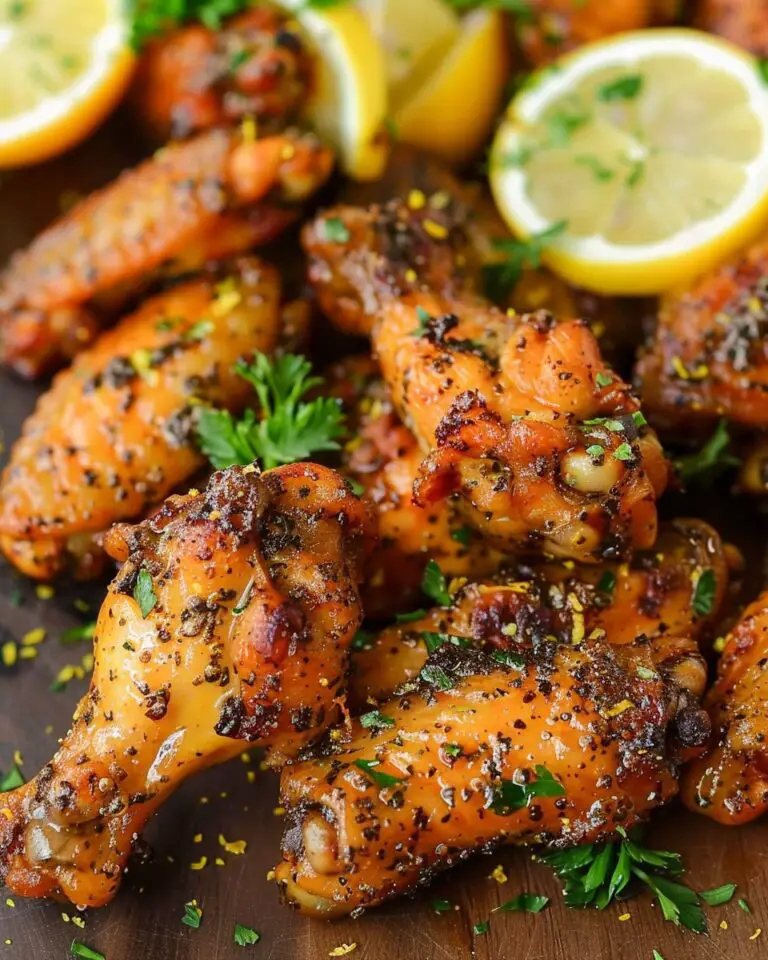 Lemon Pepper Wings