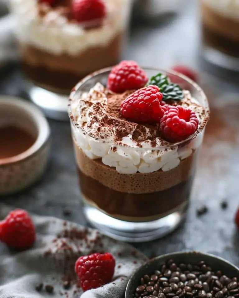 Quick Tiramisu Chia Seed Pudding
