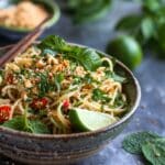 Protein Packed Thai Pasta Salad