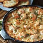 Cheesy Shrimp & Crab Bake Dip