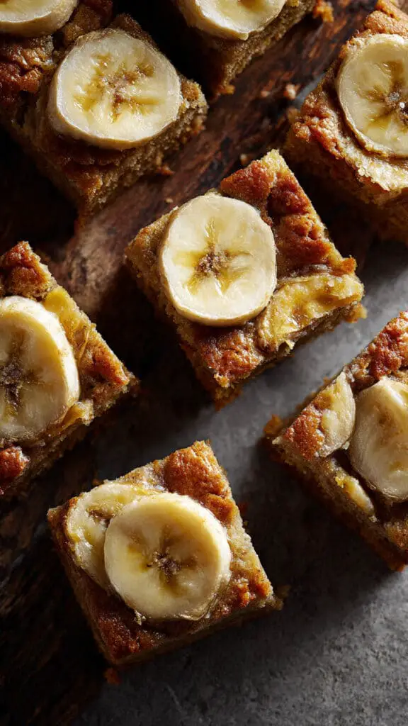 Banana Blondies