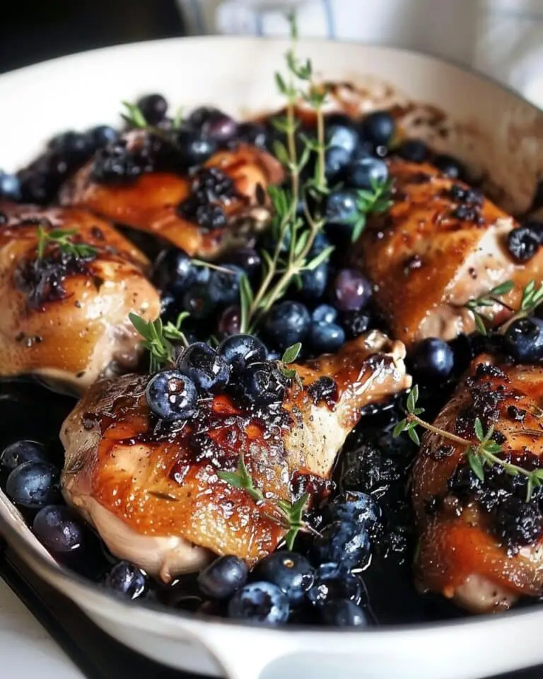 Best-Ever Blueberry Thyme Chicken