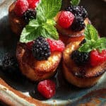 Brown Butter Berry Tea Cakes